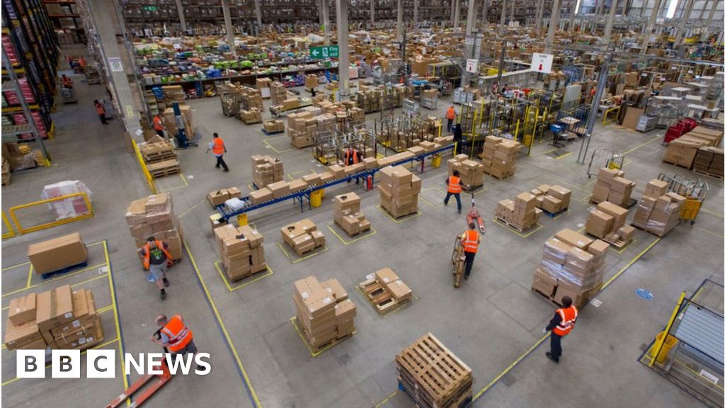 Amazon Owed M Tax Rebate Amid Rugeley Floor Space Row Bbc News