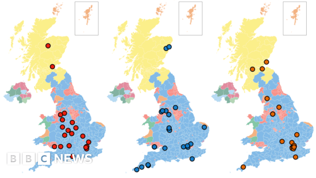 General election 2017: The maps that reveal where this ...