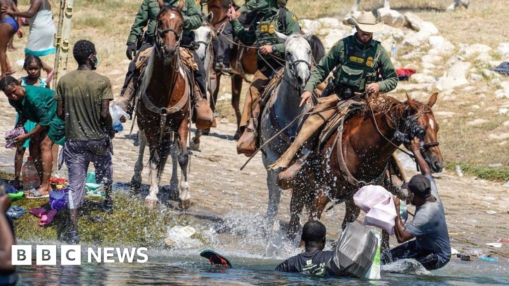 US border agents’ horseback charge on Haiti migrants ‘unnecessary’