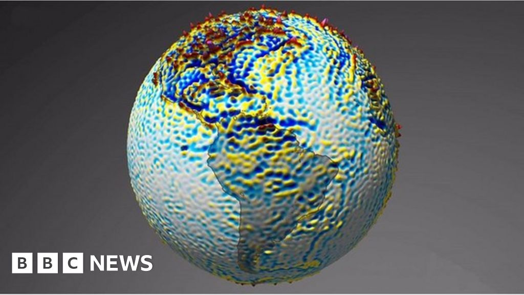 Earth's rocks seen from space BBC News
