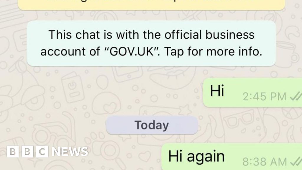 Coronavirus: UK’s WhatsApp bot working after false start