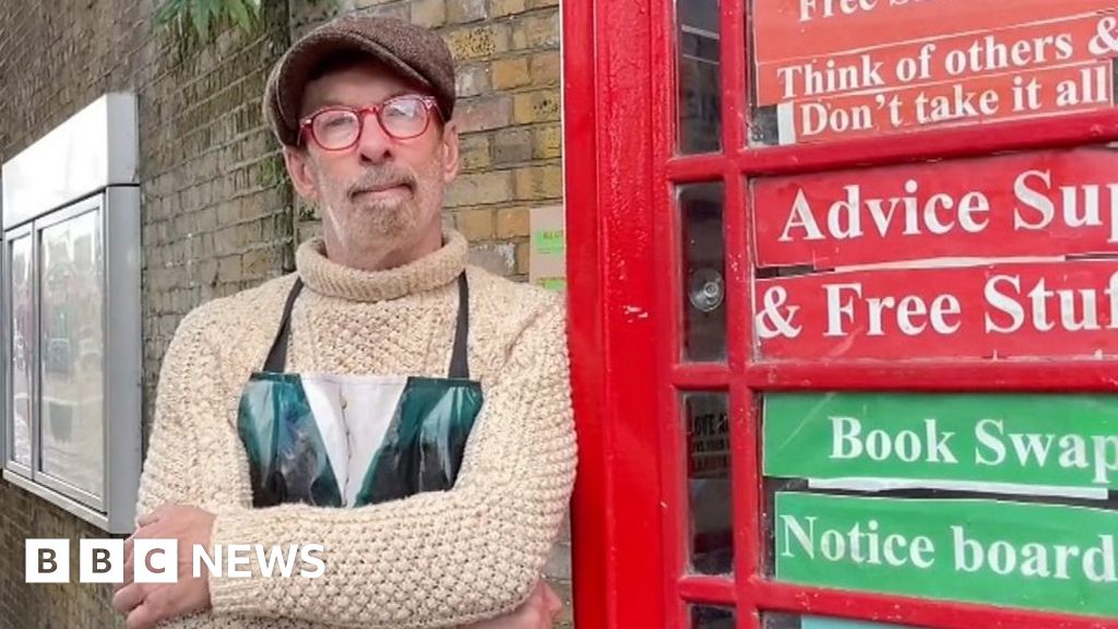 Cost of living: Deptford charity turns phone box into community hub