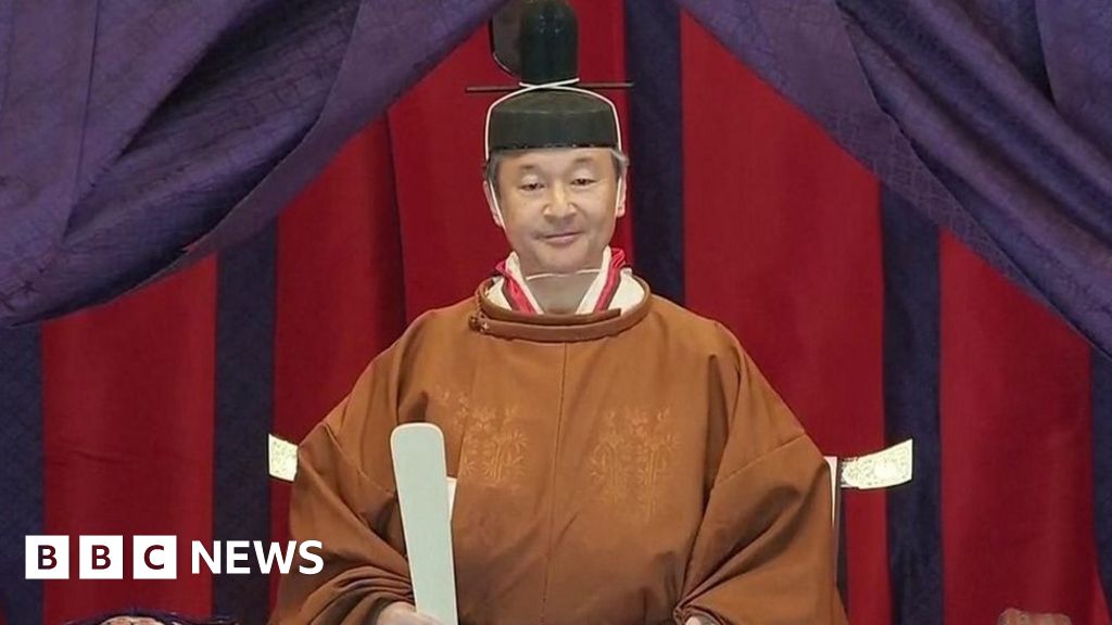 Naruhito: Ancient ritual of the Japanese Emperor's throne ascending