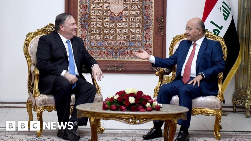 Pompeo visits Iraq amid tensions with Iran