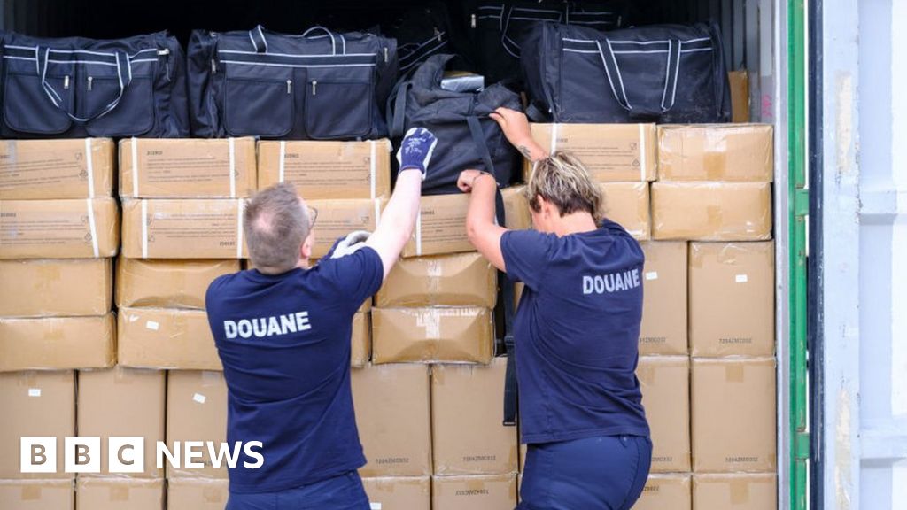 Властите в Белгия съобщиха че са заловили рекордно количество кокаин