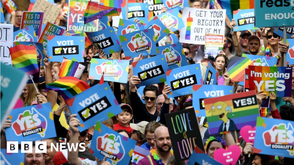 Australia Same Sex Marriage Vote Pm Comes Out For Yes Bbc News 9853