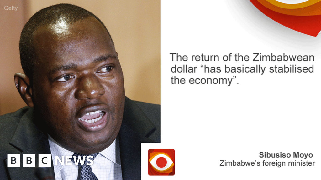 Why Does Zimbabwe Have A New Currency BBC News