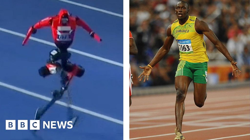 Robot beats Usain Bolt's 100m record at Beijing games