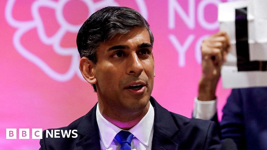 Rishi Sunak accepts responsibility for historic Tory defeat – BBC News