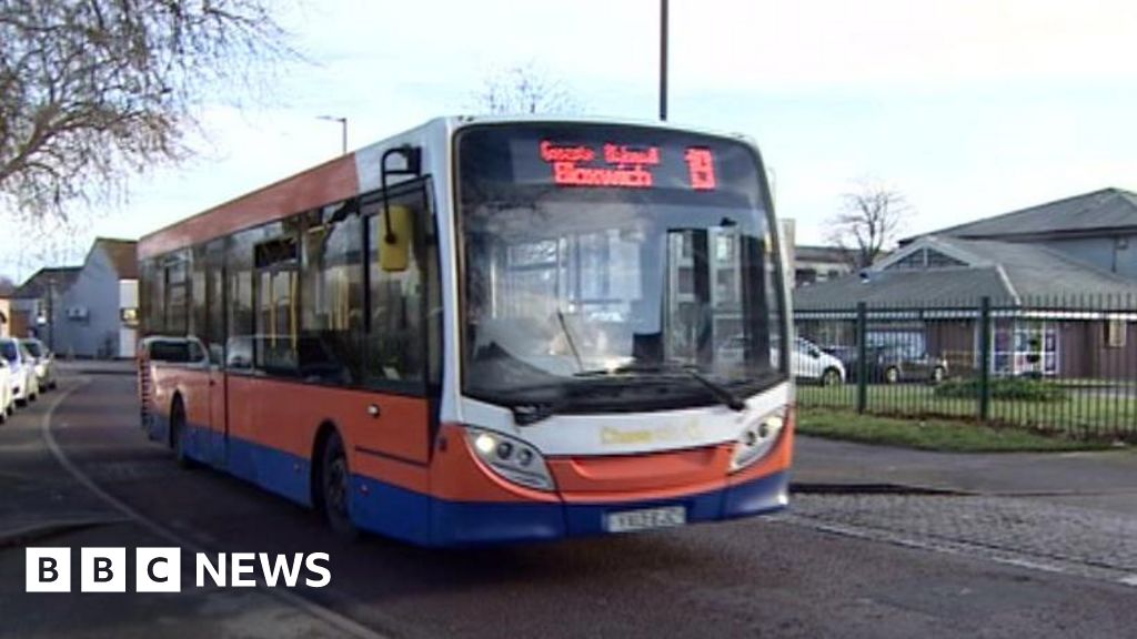 Walsall Bus Services Cut After Bricks Thrown At Windows