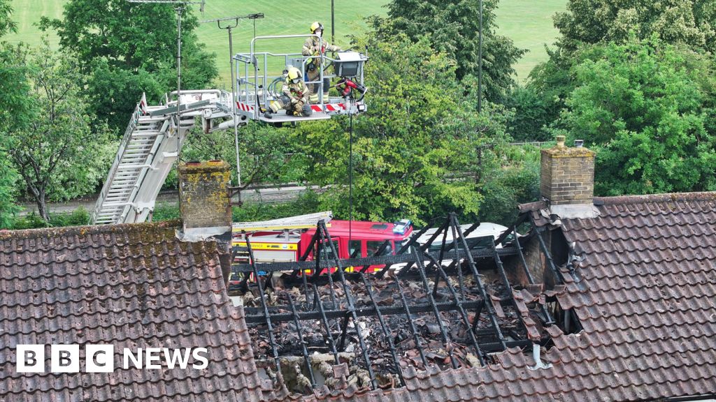 Lightning strikes cause fires across Sussex