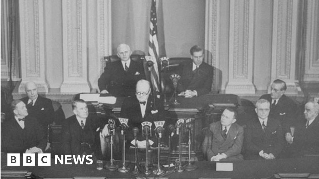 Zelensky's wartime address to Congress comes 81 years after Churchill did the same