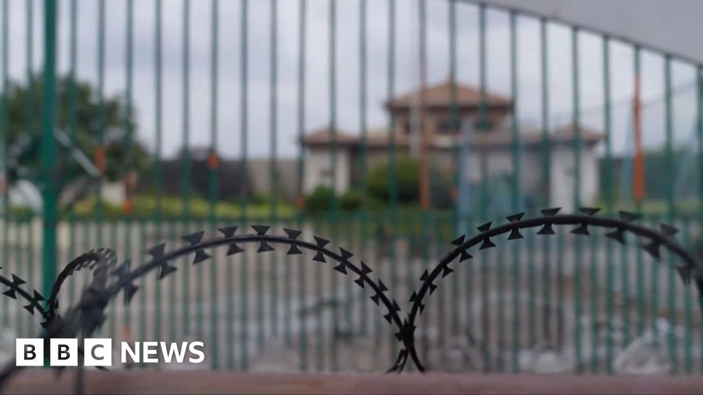 Barricaded and destroyed streets of Kathmandu after violence