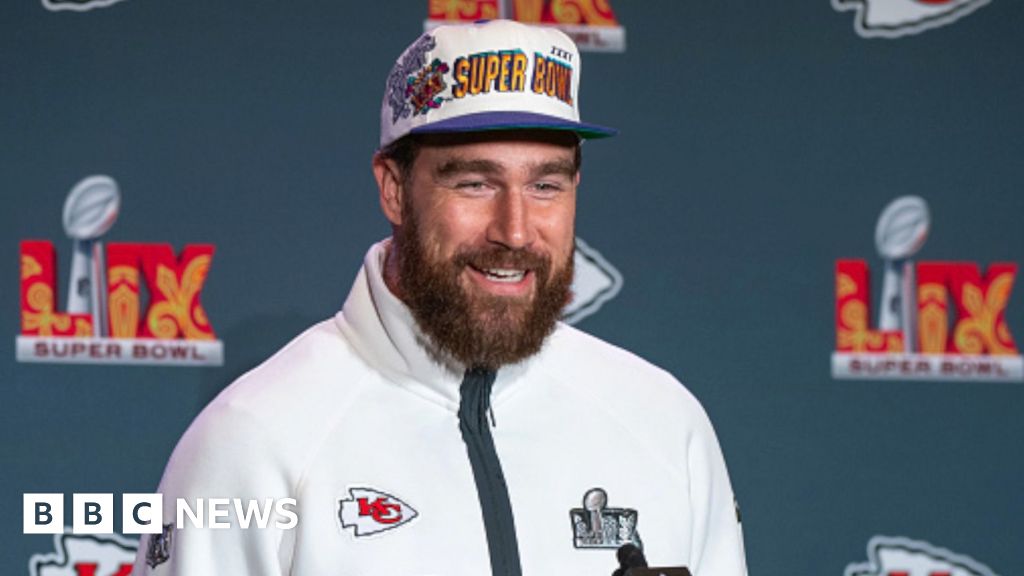 Watch: Travis Kelce praises Taylor Swift's work ethic ahead of Super Bowl