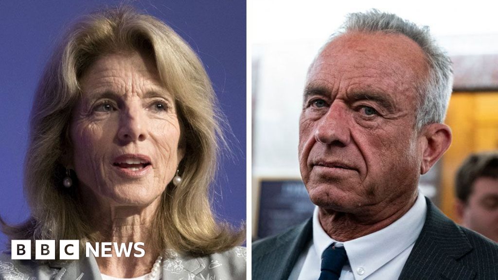 Caroline Kennedy mendesak Senator untuk memberikan suara menentang sepupu RFK JR