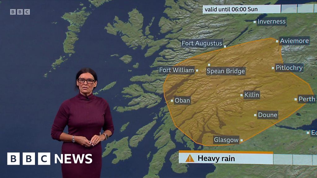 Weather forecast for Scotland BBC News