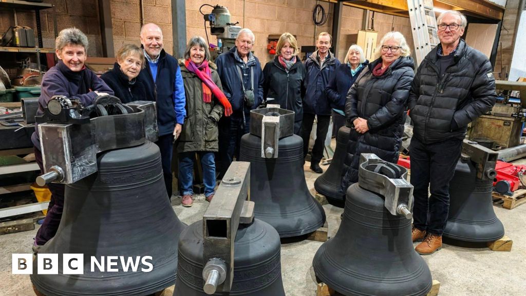 Hinton's historic church bells' harmony restored