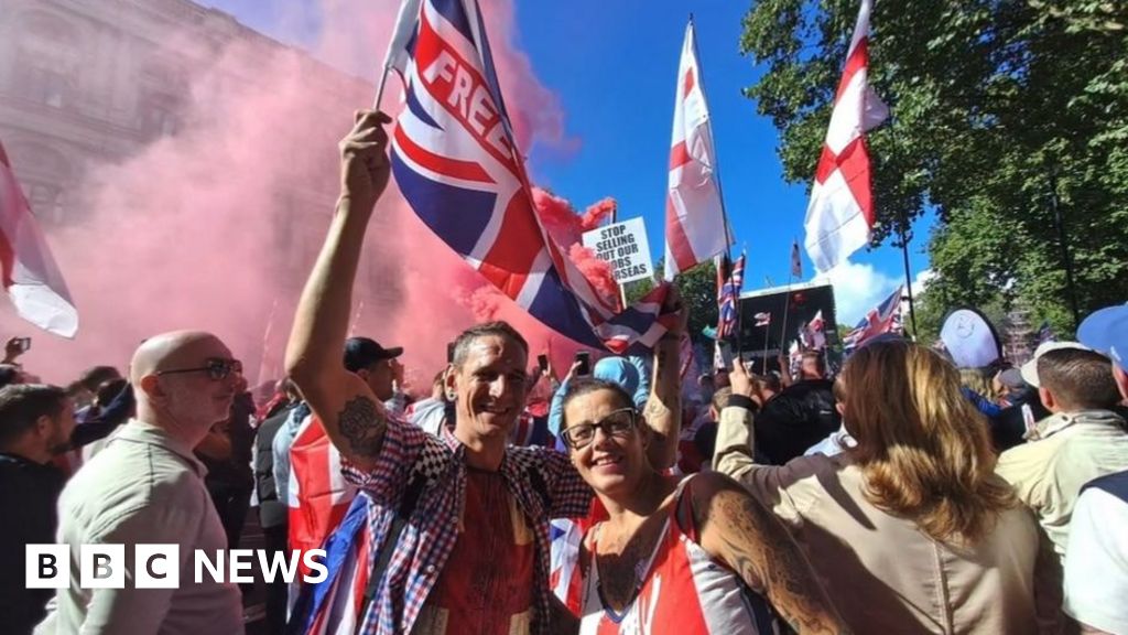 Britishness and free speech - why we travelled 200 miles to Robinson's London rally