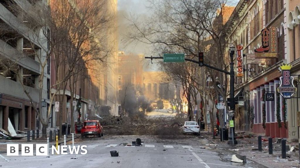 Nashville hit by deliberate explosion, police in Tennessee say Nashville hit by deliberate explosion, police in Tennessee say