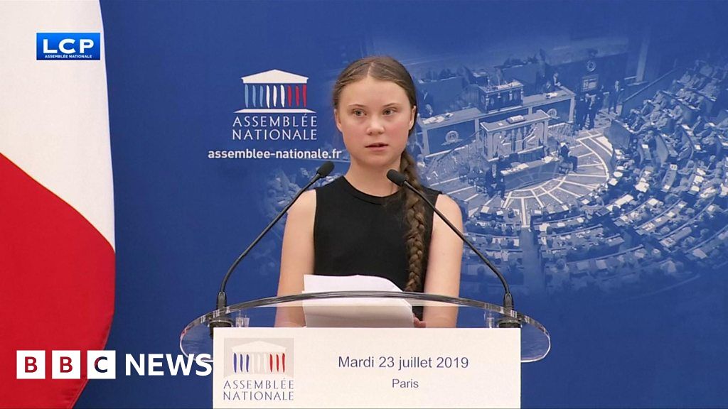 Greta Thunberg Teen Tells French Mps To ‘listen To Climate Scientists Bbc News