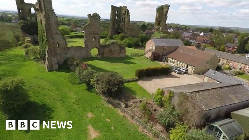 Sheriff Hutton Castle goes up for sale as part of £1.1m sale BBC News