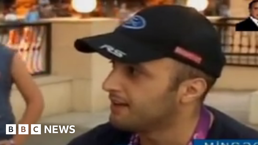 The fake British tourist who 'loves' Azerbaijan