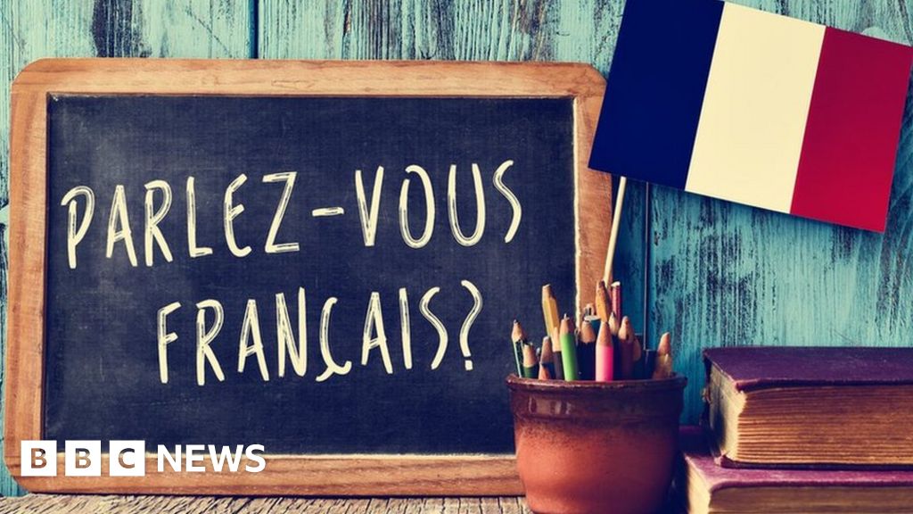 Parlez-vous Francais? written on a blackboard