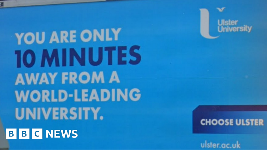 University replacing world leading ads after complaints