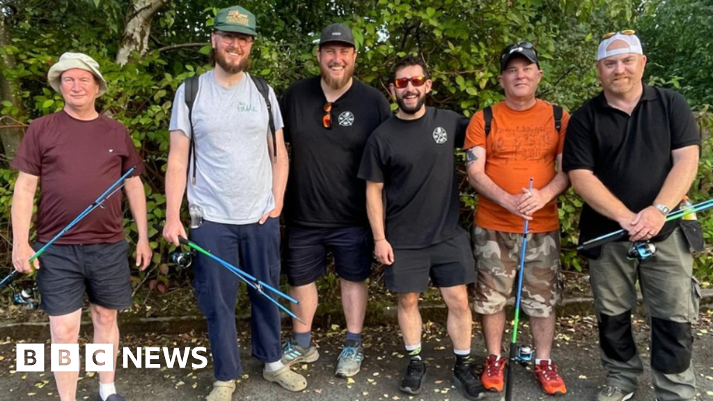 The fishing club set up to help men's mental health