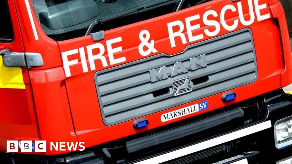 Two rescued from flat after arson attack