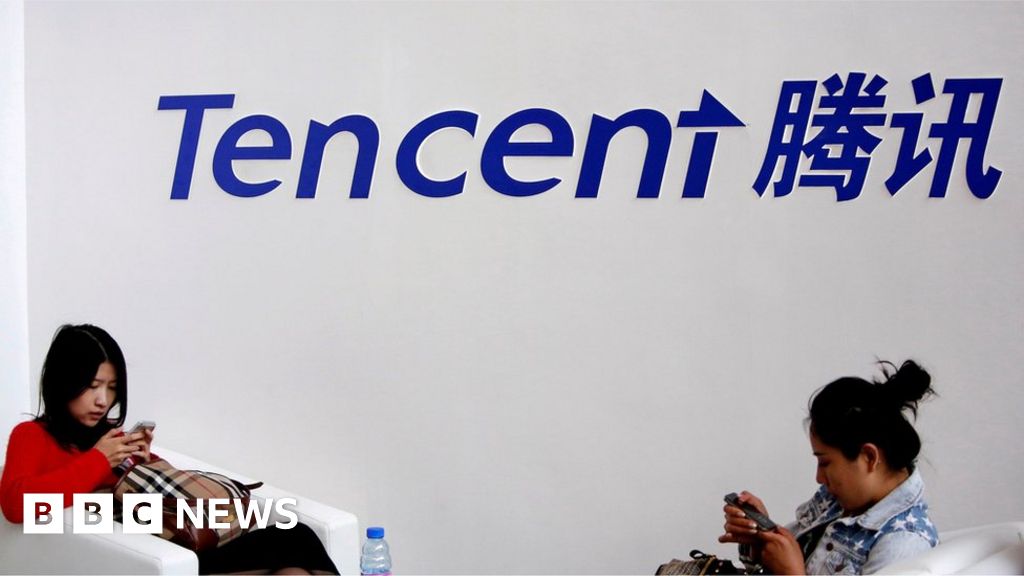 Tencent sees first sales fall as China economy slows