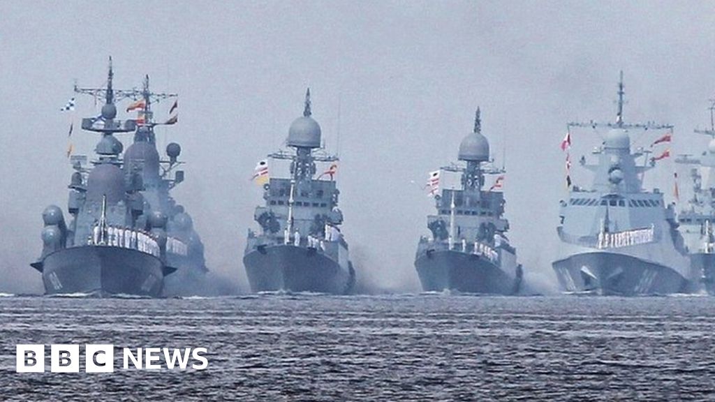 Russia's Navy Day parades in pictures BBC News