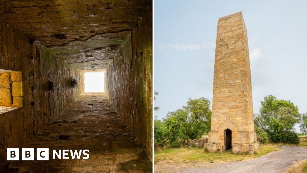 Dunston Pillar 'Unique land lighthouse' up for sale BBC News