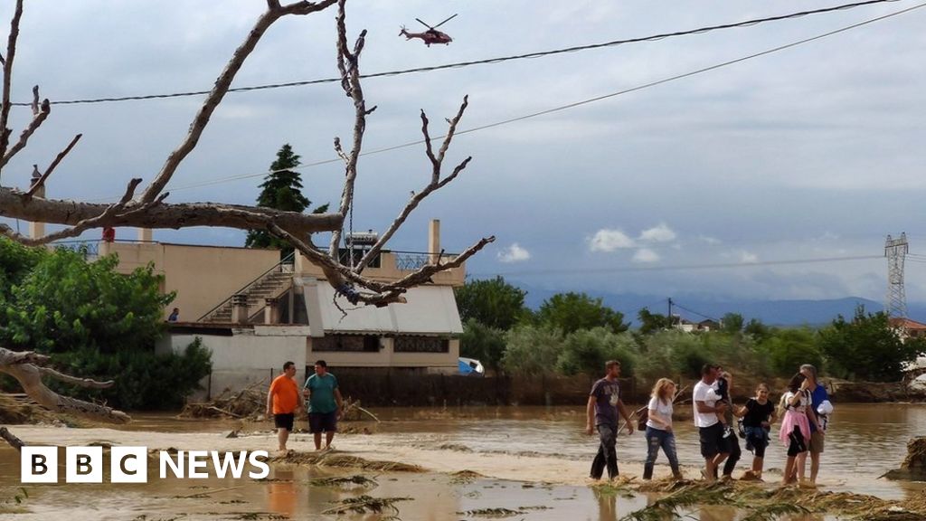 Several killed by floods on Greek island