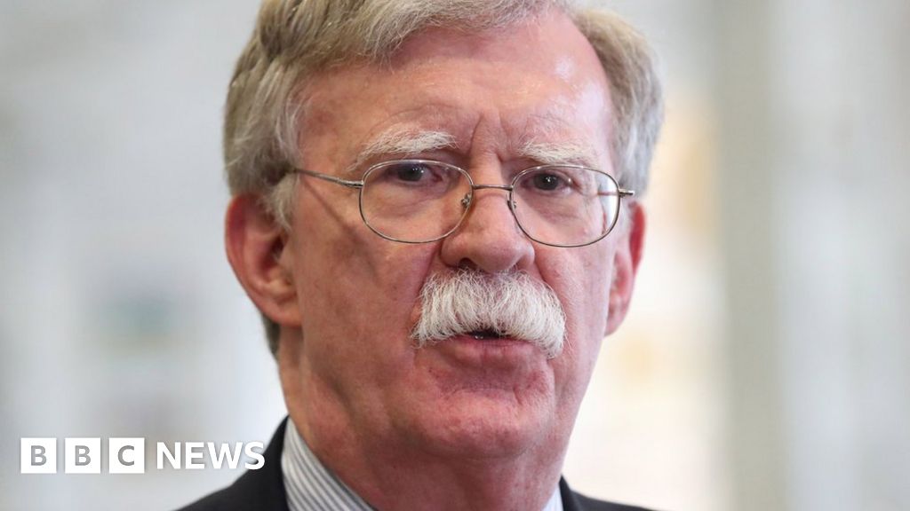 Trump national security adviser John Bolton is out