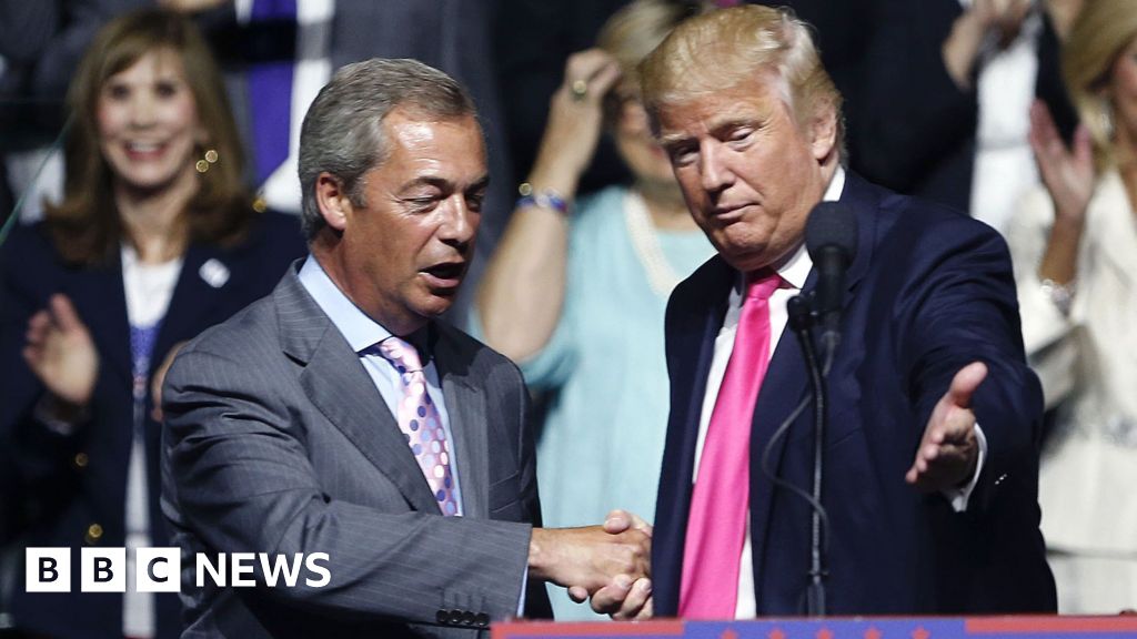 Donald Trump: Nigel Farage Would Be Great UK Ambassador - BBC News