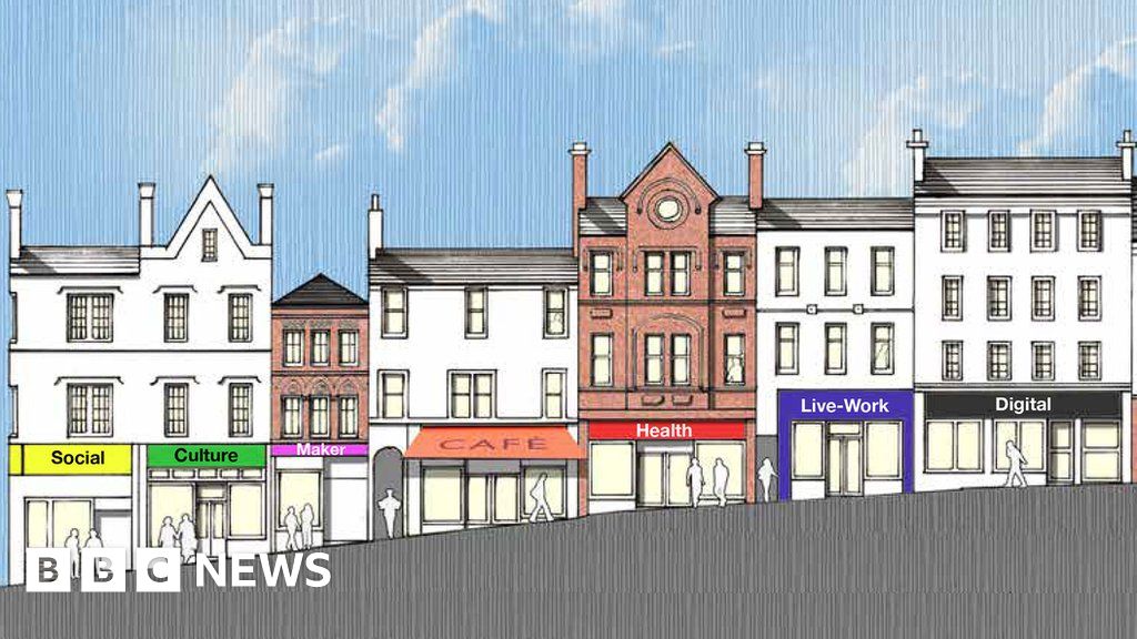 Dumfries town centre vision gains momentum BBC News