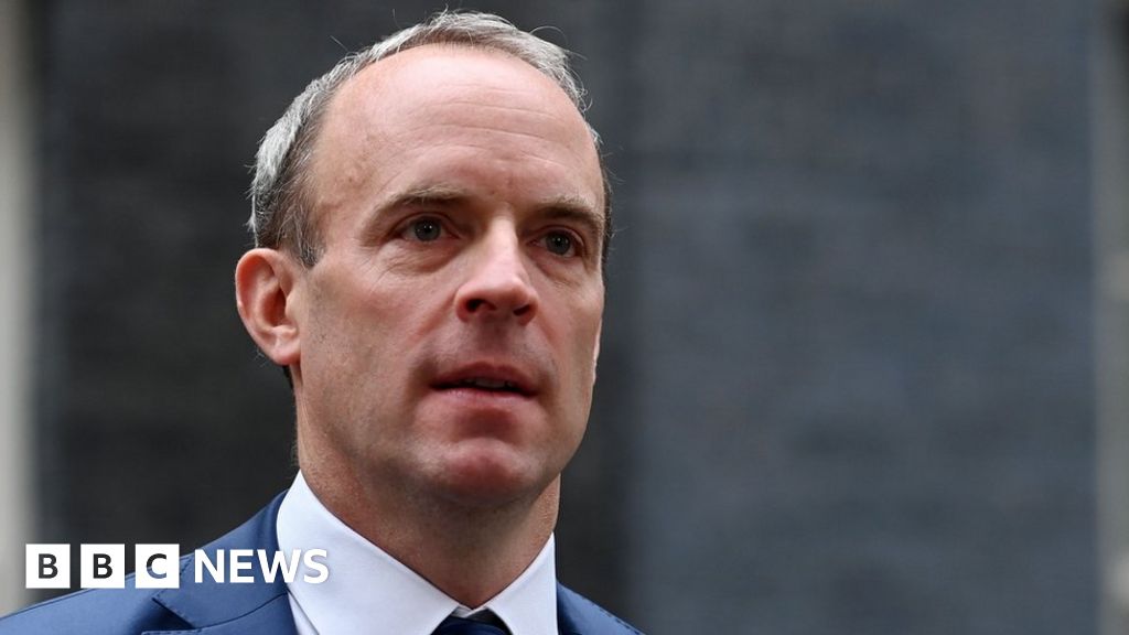Dominic Raab: Union leader calls for suspension over bullying claims
