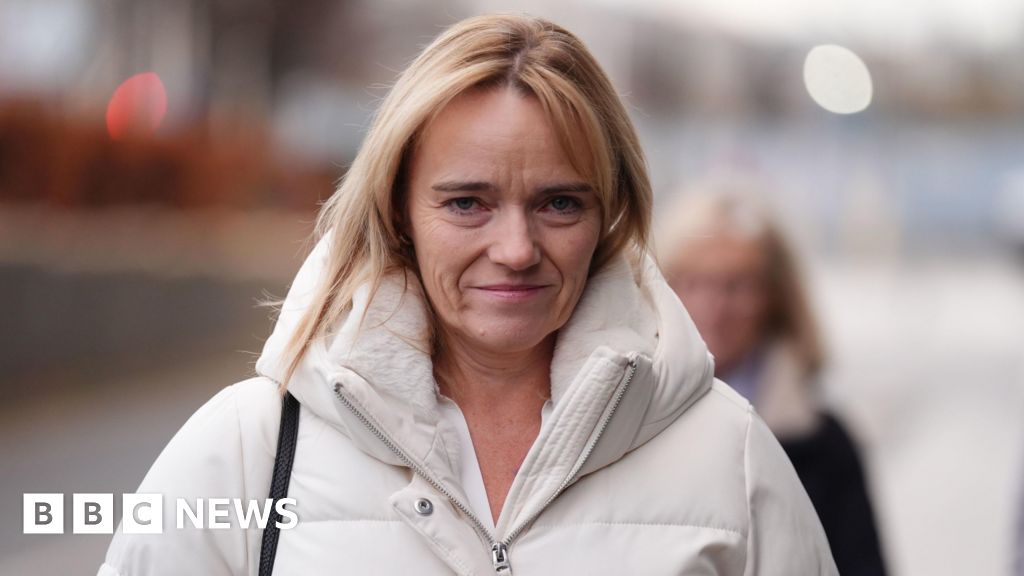 Sandie Peggie arriving at the tribunal in February.