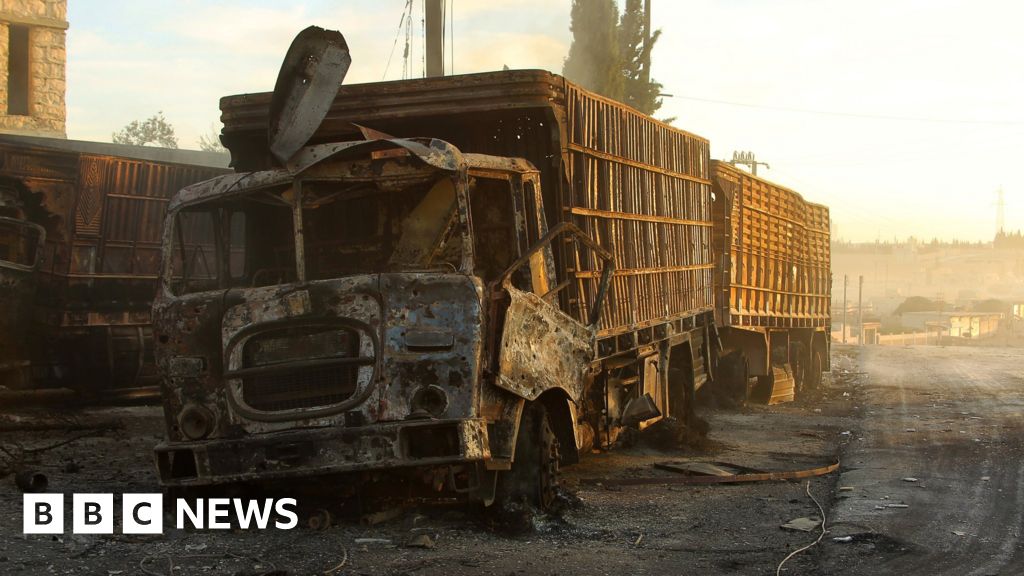 Syria Aid Convoy Attack: What We Know - BBC News