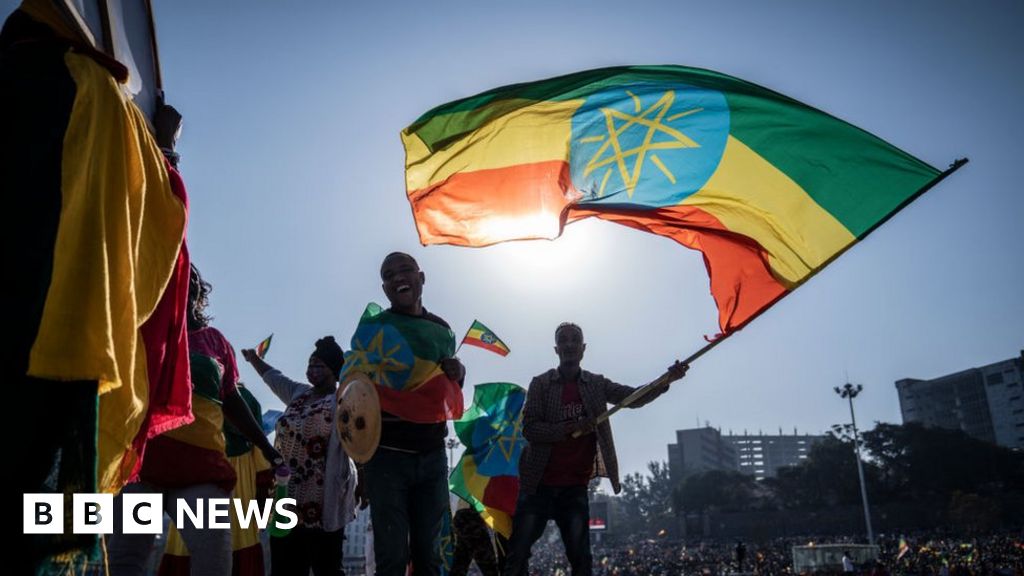 In pictures: Thousands join huge pro-government rally in Ethiopia