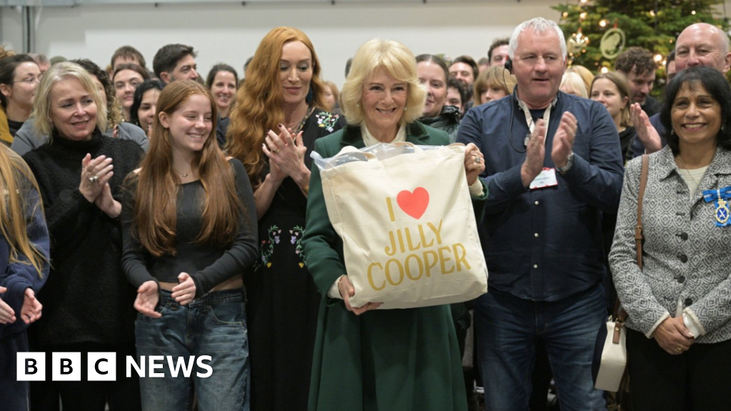 Queen Camilla Celebrates Jilly Cooper's Legacy on Set of Rivals