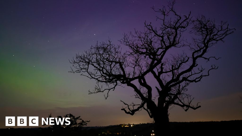 Northern Lights in dazzling display across the UK