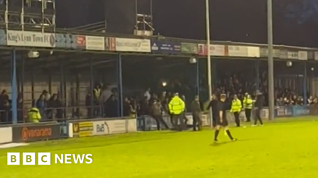 'Fighting' at King's Lynn Town FC match leads to four arrests