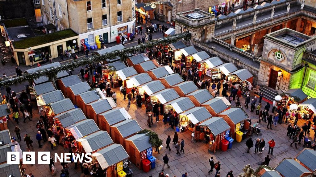 Bath Christmas Market Opening Marks Start Of Festive Season