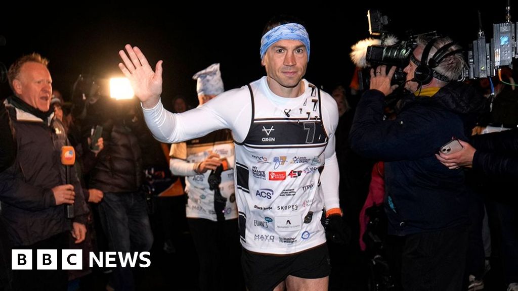 Kevin Sinfield Runs 230 Miles for MND