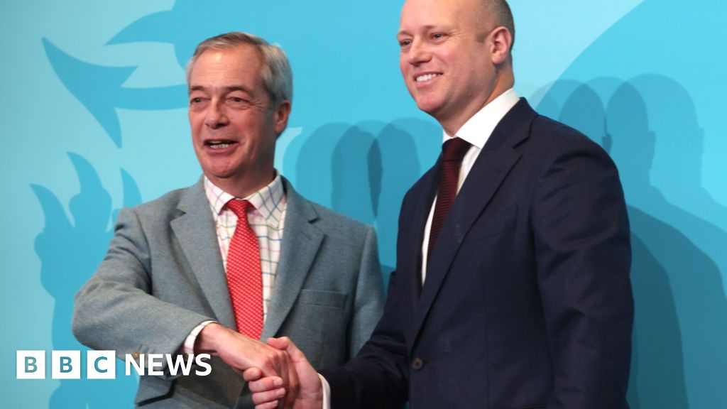 Ex-Tory councillor unveiled by Nigel Farage as Reform's Welsh leader