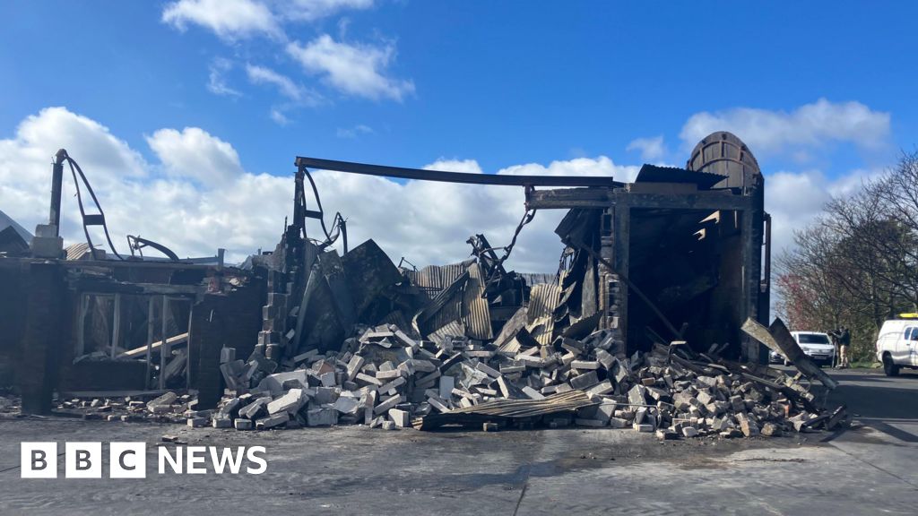 Corries Meats: Farm shop owner devastated as business destroyed in fire