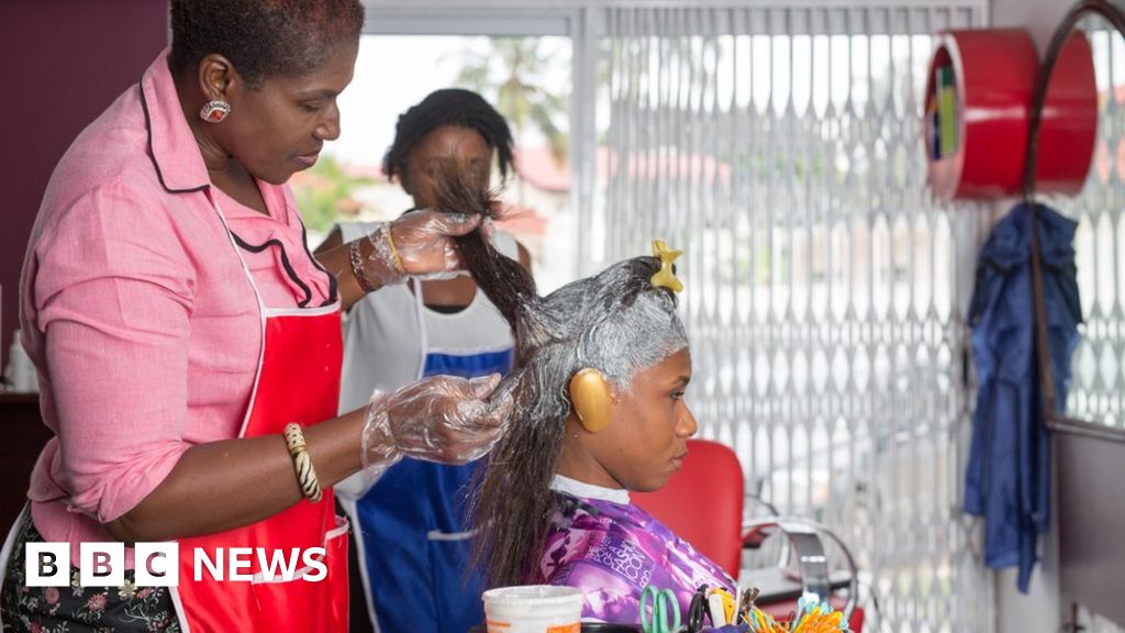 Why Ghana S Natural Hair Fashion Is Bad For Business Bbc News
