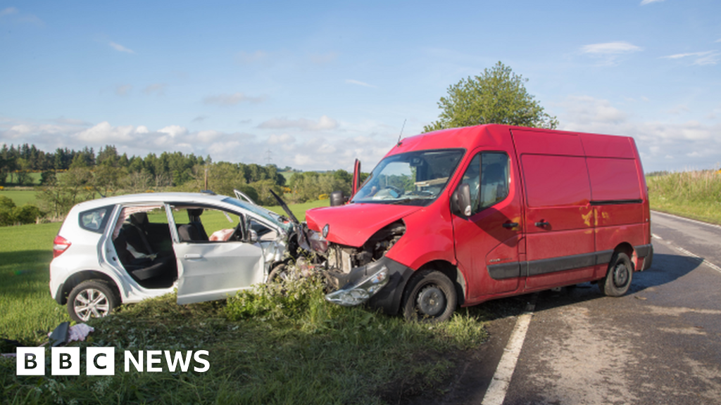 A96 Car Van Collision Investigation Underway After Fatal Accident - rbq9m3m
